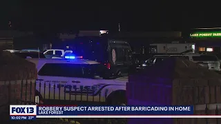 Robbery suspect arrested after standoff | FOX 13 Seattle