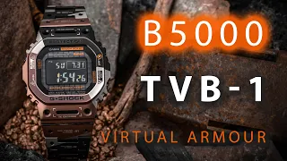 G-SHOCK GMW-B5000TVB-1 Titanium Virtual Armour & GMW-B5000TVA-1 & GMW-B5000PB-6 comparison - 4K