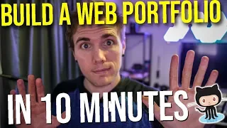 How to Create & Host a Portfolio in 10 minutes with Github pages! #grindreelwhat