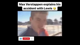 Max Verstappen explains his accident with Lewis Hamilton at Italian GP Monza 2021