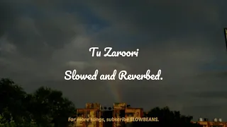 Tu Zaroori - Zid (Slowed & Reverbed | Sunidhi Chauhan, Sharib Sabri | SLOWBEANS