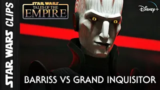 Barriss vs Grand inquisitor  |  Star Wars Clips