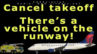 [REAL ATC] A VEHICLE enters the runway WITHOUT PERMISSION!!