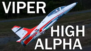 Least EXPENSIVE RC Plane Crash Ever!! (E-flite Viper 90mm High Alpha Tutorial)