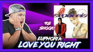 First Time Reaction EUPHORIA Love You Right (90s MEGA Dance!) | Dereck Reacts