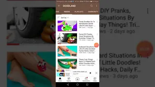 Look at this dude doodland with videos