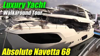 2022 Absolute Navetta 68 Luxury Yacht - Amazing Italian Style and Quality!