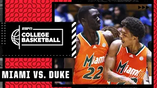 Miami UPSETS No. 2 Duke | Full Game Highlights