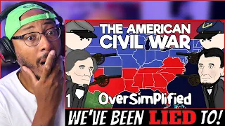 The American Civil War - OverSimplified (Part 1) | Reaction