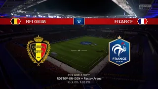 France Vs Belgium- Round of 16 FIFA World Cup 2018 | France Road to Moscow Final 2018🇫🇷