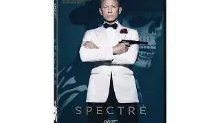 Opening to Spectre 2016 DVD (My 1st DVD opening ever!)