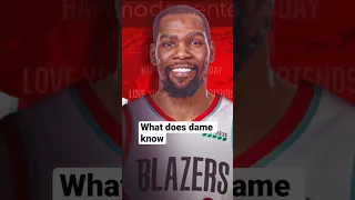 Kd to blazers??