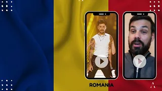 REACT to ROMANIA 🇷🇴 EUROVISION 2022 | WRS – “Llámame”