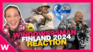 🇫🇮 Windows95man - No Rules | Reaction from American Eurovision fan