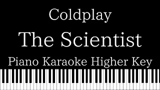 【Piano Karaoke Instrumental】The Scientist / Coldplay【Higher Key】