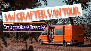 INSIDE a new off-grid VW CRAFTER camper  | Van Tour