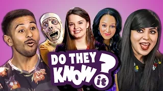 DO ADULTS KNOW DISNEY CHANNEL HALLOWEEN MOVIES? (React: Do They Know It?)