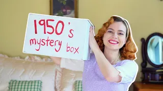 Opening a 1950's Mystery Box!
