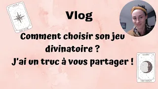 Un truc qu'on vous a sûrement jamais dit sur le choix de votre oracle/tarot (Vlog )