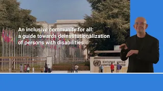 A guide towards deinstitutionalization of persons with disabilities - Jose Viera