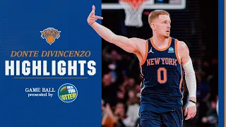 Donte DiVincenzo Sinks Career-High NINE 3-Pointers vs Jazz | January 30th, 2024