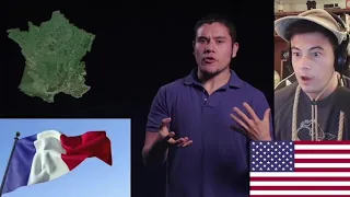 American Reacts Geography Now! France