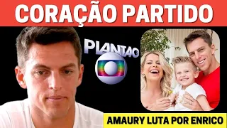 Angústia! Sem ver Enrico há 9 meses, Amaury luta incansavelmente para ter reconhecida a paternidade