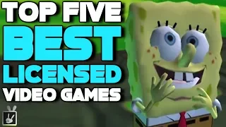 Top Five Best Licensed Video Games - rabbidluigi