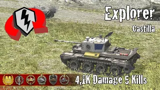 Explorer  |  4,1K Damage 5 Kills  |  WoT Blitz Replays
