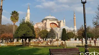 Call to Prayer in Istanbul, Turkey. #Istanbul #HagiaSophia #BlueMosque