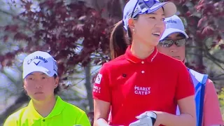 富士フイルム・スタジオアリス女子オープン　JLPGAツアー2022シーズン第6戦　　　　　最終日(4/10)    今年の舞台は関東へ　　上田 桃子　稲見 萌寧　沖 せいら