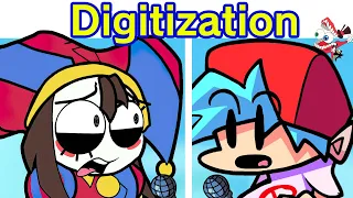 Friday Night Funkin' Pomni VS Caine, Digitization Circus Demo | The Amazing Digital Circus (FNF Mod)