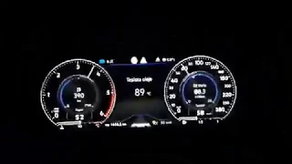 2019 Volkswagen Touareg V8 4.0 TDI: acceleration 0 - 200 kmh