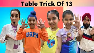 Table Trick Of 13 | RS 1313 SHORTS #Shorts