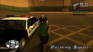 GTA SA Advance - Different Police Models in Police Departement Garage