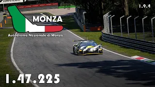 Assetto Corsa Competizione | Ferrari 296 GT3 | Monza | 1.47.225 (Hotlap + FREE Setup)