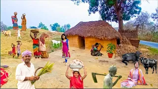 Beautiful village in Uttar Pradesh | Peaceful village life in India | Old village life in India