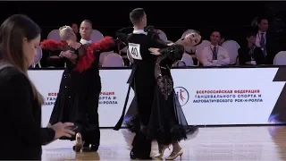 Matteo Del Gaone - Ekaterina Utkina RUS, Tango | ROC 2018 WDSF GrandSlam Standard