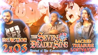 The Seven Deadly Sins ENGLISH DUB - 2x3 The Sacred Treasure Lostvayne - Reaction