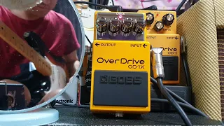 OD-1X Overdrive(BOSS)+od3(BOSS)+Fender Journeyman Relic Electric Guitar+Fender Blues Deluxe Amp