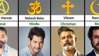 Religion of South Indian Actors | Tollywood Actors and their Religion