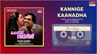 Kannige Kaanadha | Olavina Udugore | Ambareesh, Ilavarasi | Kannada Movie Song | MRT Music