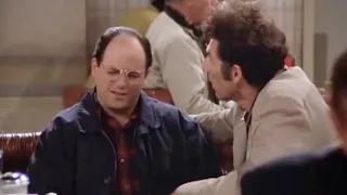 Kramer and George profound conversation (no laugh track)