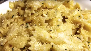 BUTTER GARLIC BOWTIE PASTA