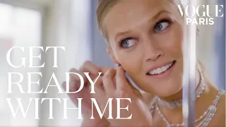 Toni Garrn chooses her outfit for the Cannes red carpet | Get Ready With Me | Vogue Paris