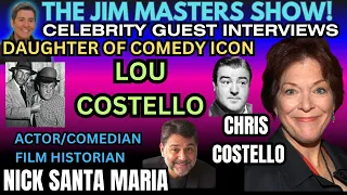 Untold Abbott and Costello Stories Shared by Lou Costello's Daughter Chris| The Jim Masters Show