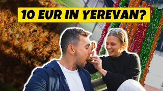 10€ in YEREVAN = LOTS of LOCAL FOOD!