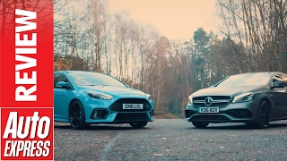 Ford Focus RS vs Mercedes-AMG A 45: huge hyper hatch showdown