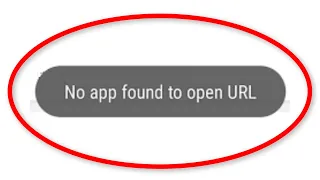 How To Fix No App Found To Open URL Error || How To Solve No App Found To Open URL Android Mobile