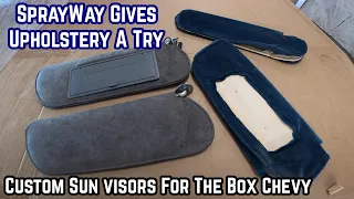 How To Make Automotive Sun Visors - DIY Custom Sun Shades For Your Old School Classic Car Or Truck